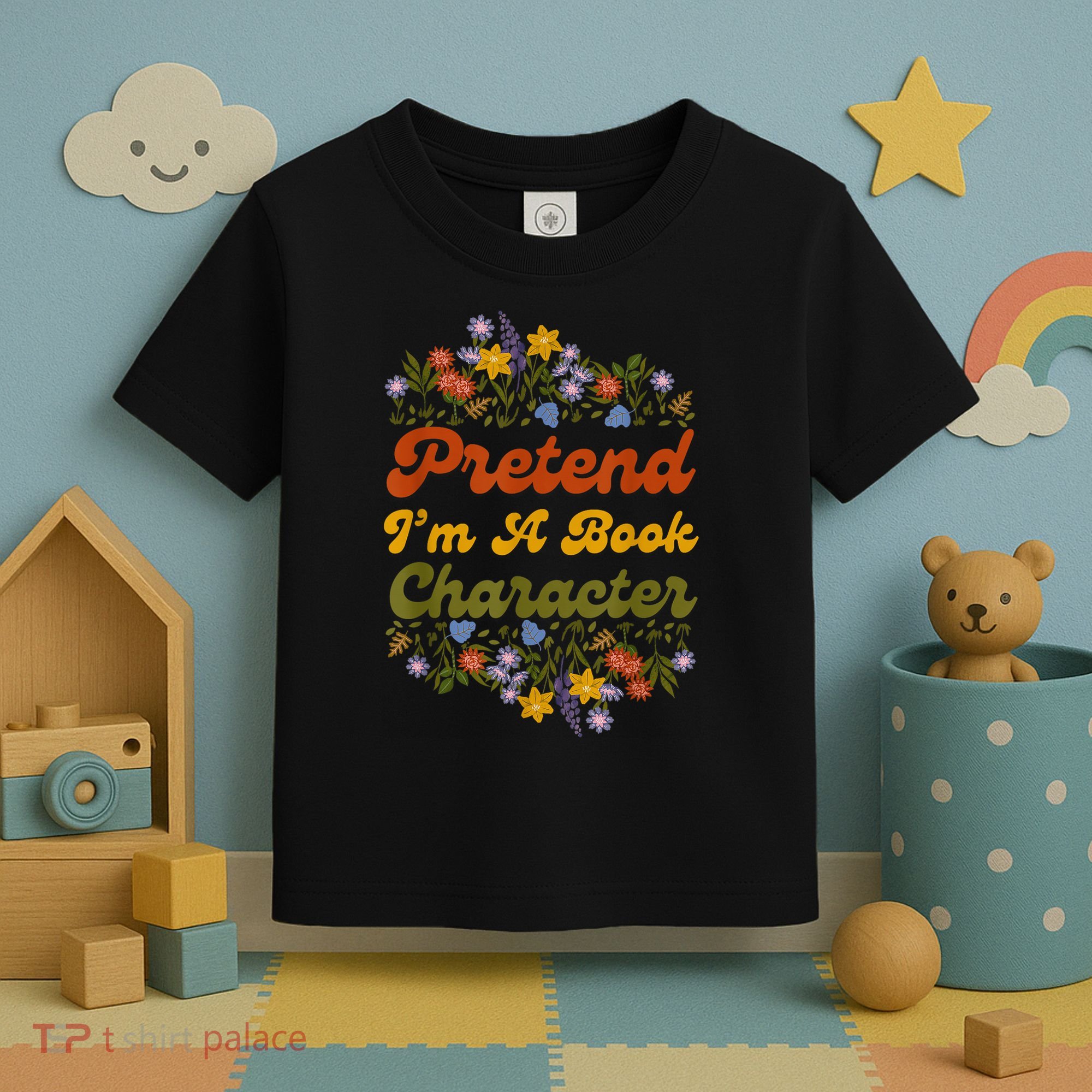 Pretend I'M A Book Character Toddler T-Shirt