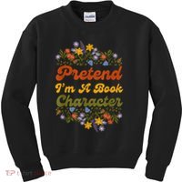 Pretend I'M A Book Character Kids Sweatshirt thumb 0