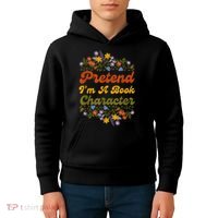 Pretend I'M A Book Character Kids Hoodie thumb 4