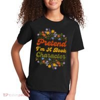 Pretend I'M A Book Character Kids T-Shirt thumb 2