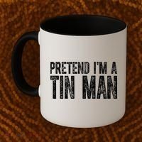 Pretend Im A Tin Man Funny Costume Coffee Mug thumb 2