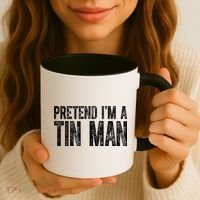 Pretend Im A Tin Man Funny Costume Coffee Mug thumb 3