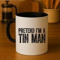 Pretend Im A Tin Man Funny Costume Coffee Mug thumb 4