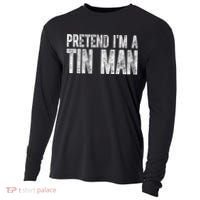Pretend Im A Tin Man Funny Costume Cooling Performance Long Sleeve Crew thumb 0
