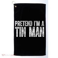 Pretend Im A Tin Man Funny Costume Golf Towel thumb 0