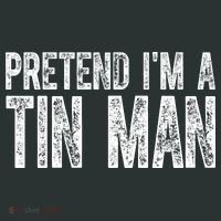 Pretend Im A Tin Man Funny Costume Coaster thumb 2