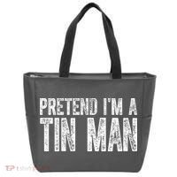 Pretend Im A Tin Man Funny Costume Tote Bag thumb 0