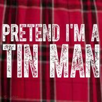 Pretend Im A Tin Man Funny Costume Women's Flannel Plaid Pajama Pants thumb 2