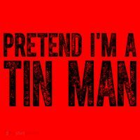 Pretend Im A Tin Man Funny Costume Santa Hat thumb 1