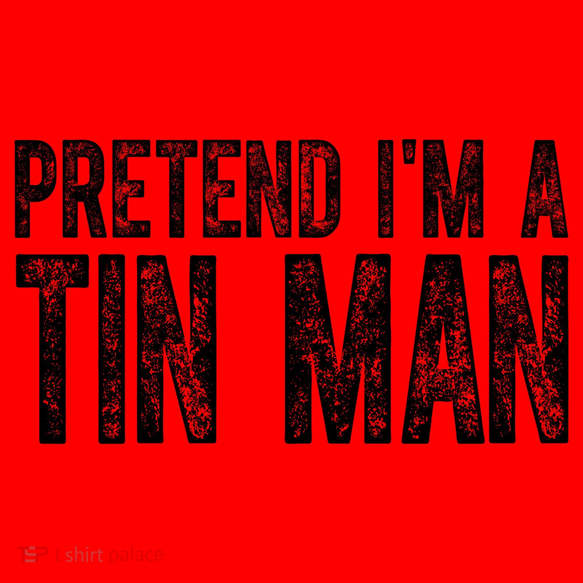 Pretend Im A Tin Man Funny Costume Santa Hat