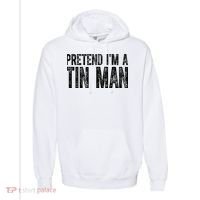 Pretend Im A Tin Man Funny Costume Comfort Colors Garment-Dyed Hooded Sweatshirt thumb 0