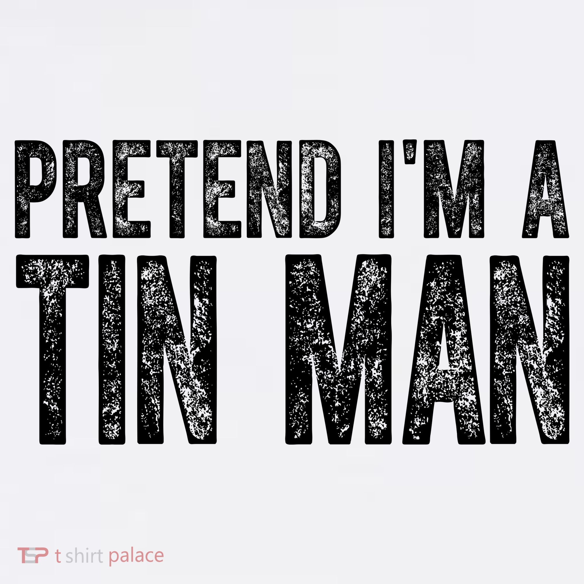 Pretend Im A Tin Man Funny Costume Comfort Colors Garment-Dyed Hooded Sweatshirt