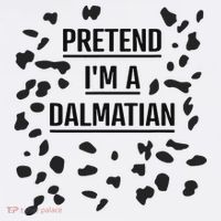 Pretend I'm A Dalmatian Funny Lazy Halloween Costume Women's Long Sleeve Shirt thumb 2