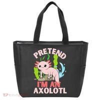 Pretend I'm An Axolotl Tote Bag thumb 0