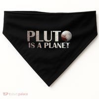 Pluto Is A Planet USA-Made Doggie Bandana thumb 0