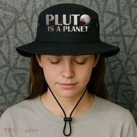 Pluto Is A Planet Bucket Hat thumb 3
