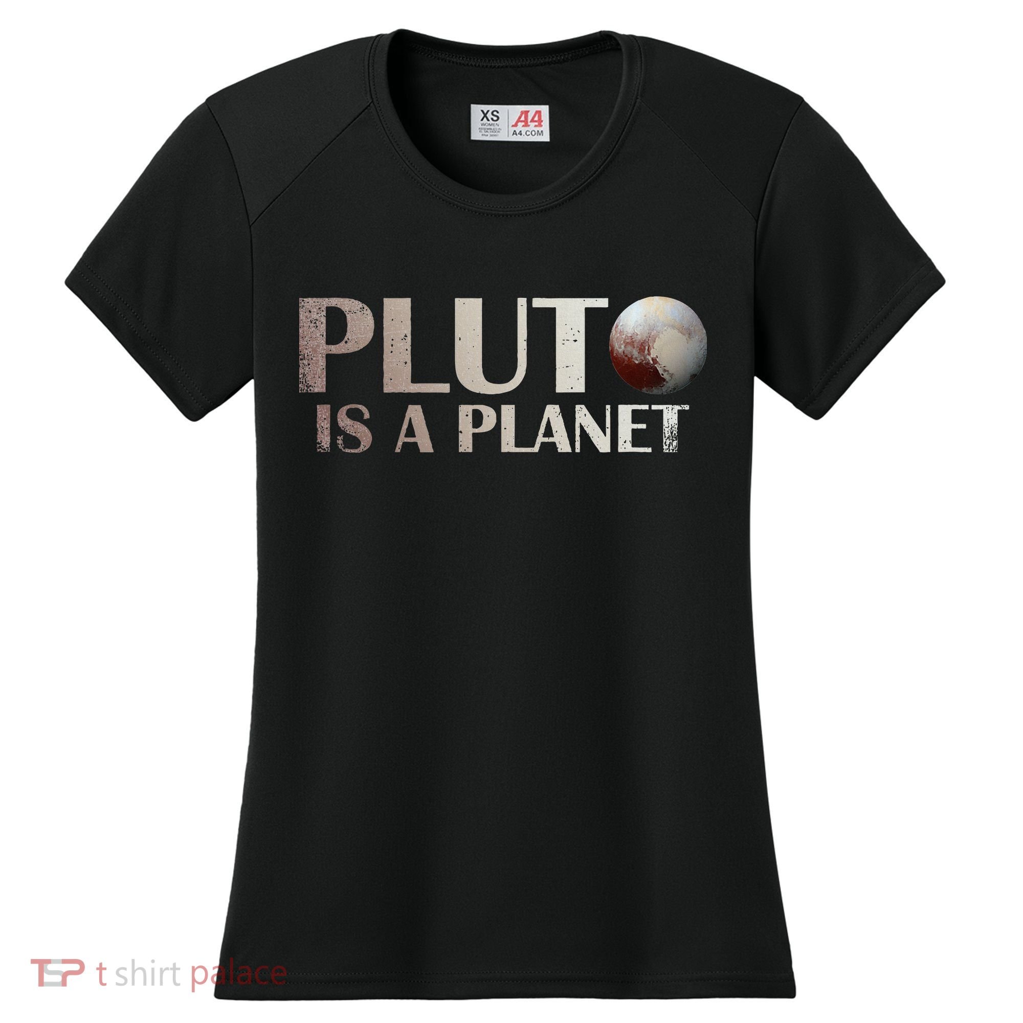 Pluto Is A Planet Women's Cooling Performance Crew T-Shirt