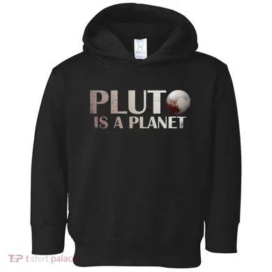 Pluto Is A Planet Toddler Hoodie