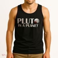 Pluto Is A Planet Tank Top thumb 3