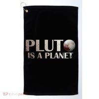 Pluto Is A Planet Golf Towel thumb 0