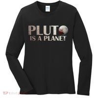 Pluto Is A Planet Women's Long Sleeve Shirt thumb 0