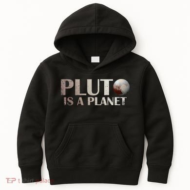 Pluto Is A Planet Kids Hoodie