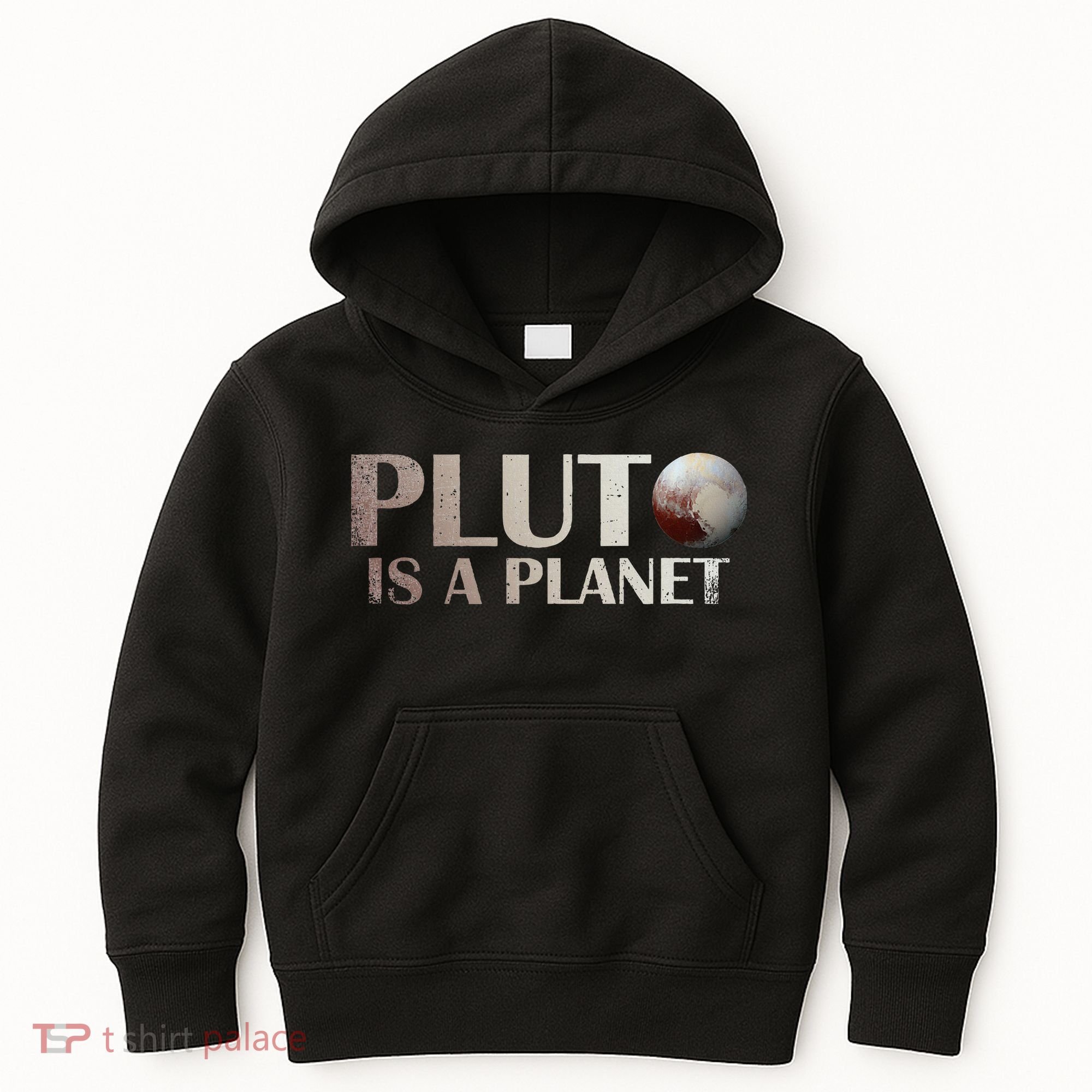 Pluto Is A Planet Kids Hoodie