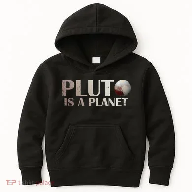 Pluto Is A Planet Kids Hoodie