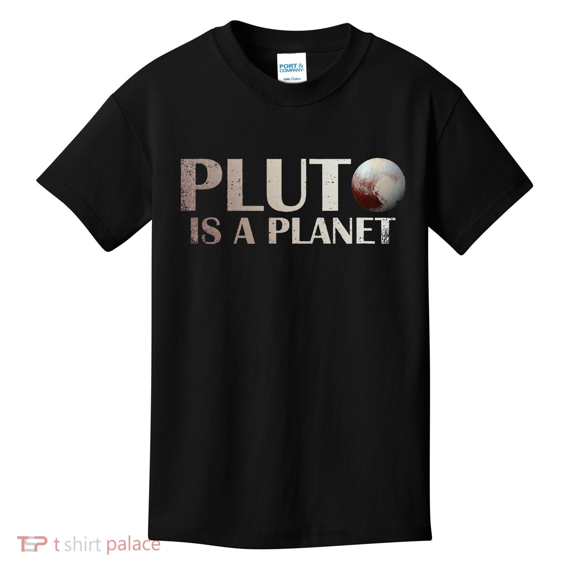 Pluto Is A Planet Kids T-Shirt