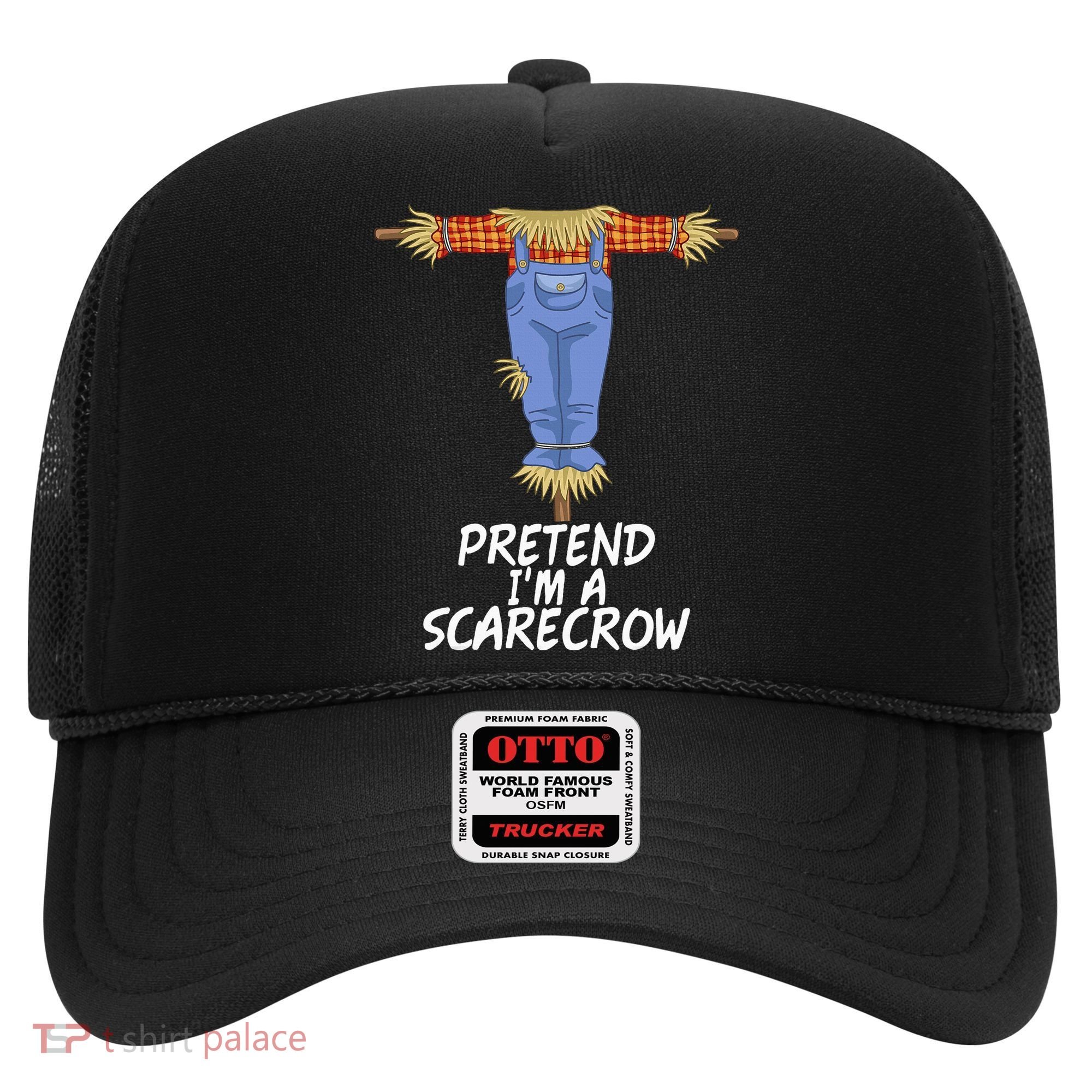Pretend IM A Scarecrow Funny Lazy Halloween Costume Hat