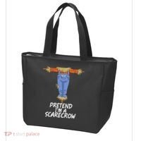Pretend IM A Scarecrow Funny Lazy Halloween Costume Tote Bag thumb 3