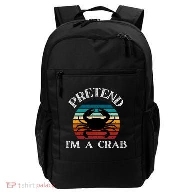 Pretend I'm A Crab Backpack