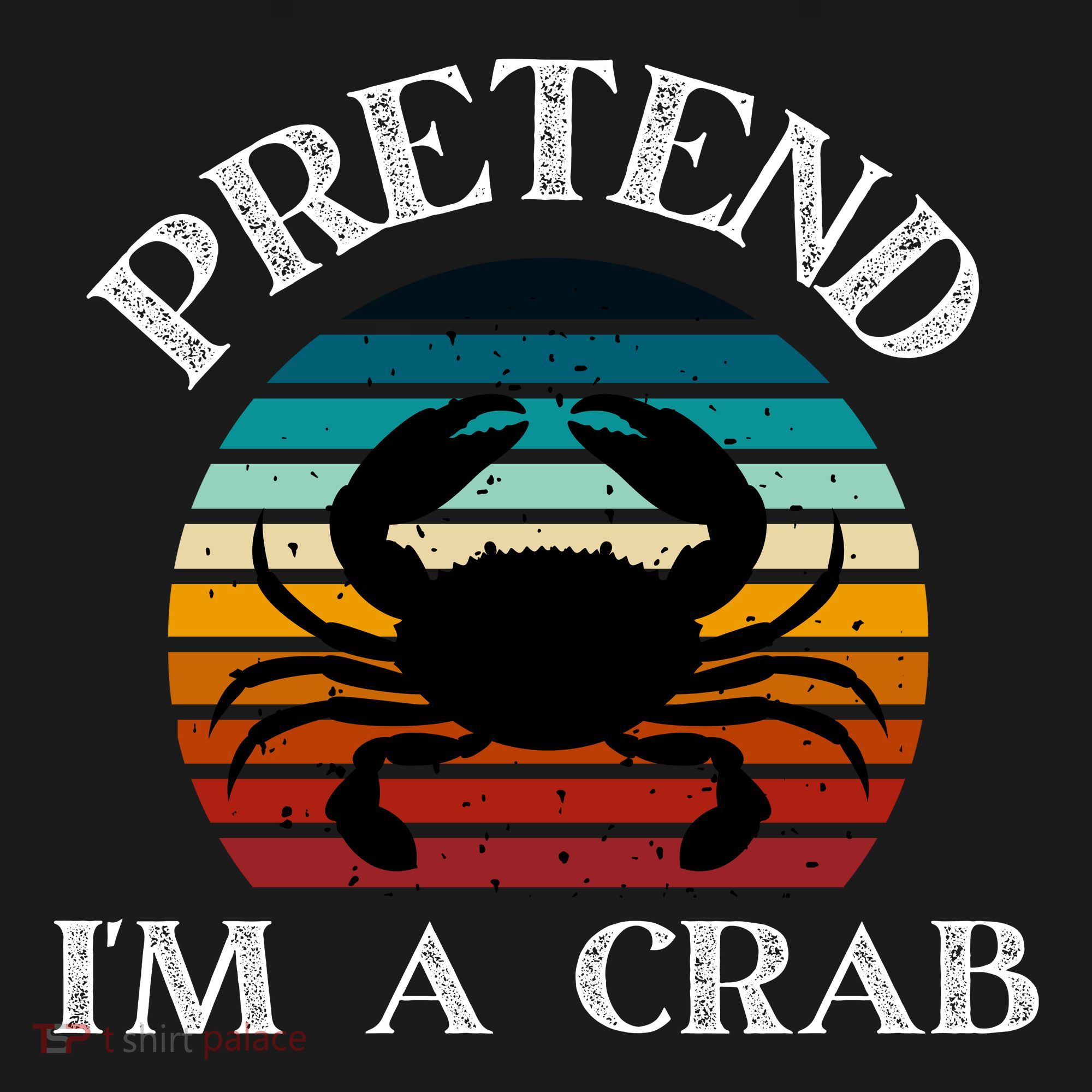 Pretend I'm A Crab Backpack