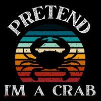 Pretend I'm A Crab Coffee Mug thumb 5