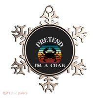Pretend I'm A Crab Ornament thumb 0