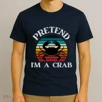 Pretend I'm A Crab T-Shirt thumb 3