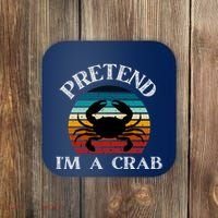 Pretend I'm A Crab Coaster thumb 0