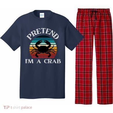 Pretend I'm A Crab Pajama Set