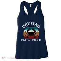 Pretend I'm A Crab Women's Tank Top thumb 0
