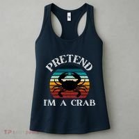 Pretend I'm A Crab Women's Tank Top thumb 3