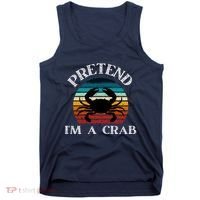 Pretend I'm A Crab Tank Top thumb 0