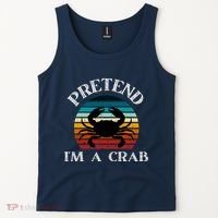Pretend I'm A Crab Tank Top thumb 2