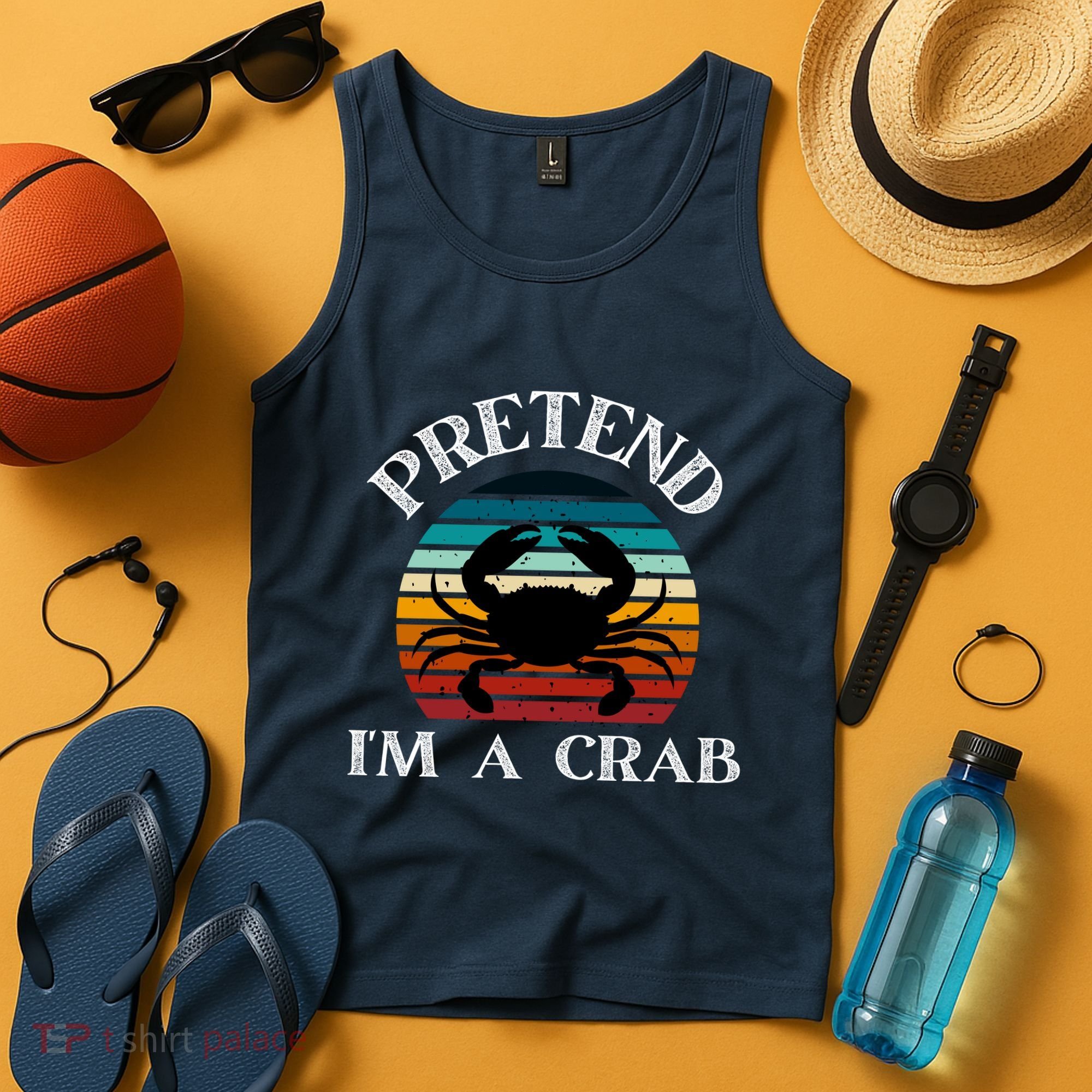 Pretend I'm A Crab Tank Top