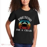 Pretend I'm A Crab Kids T-Shirt thumb 2