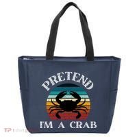 Pretend I'm A Crab Tote Bag thumb 0