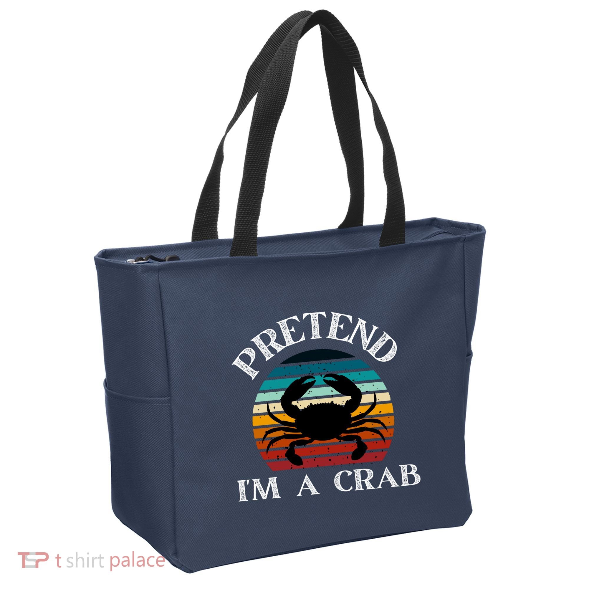 Pretend I'm A Crab Tote Bag