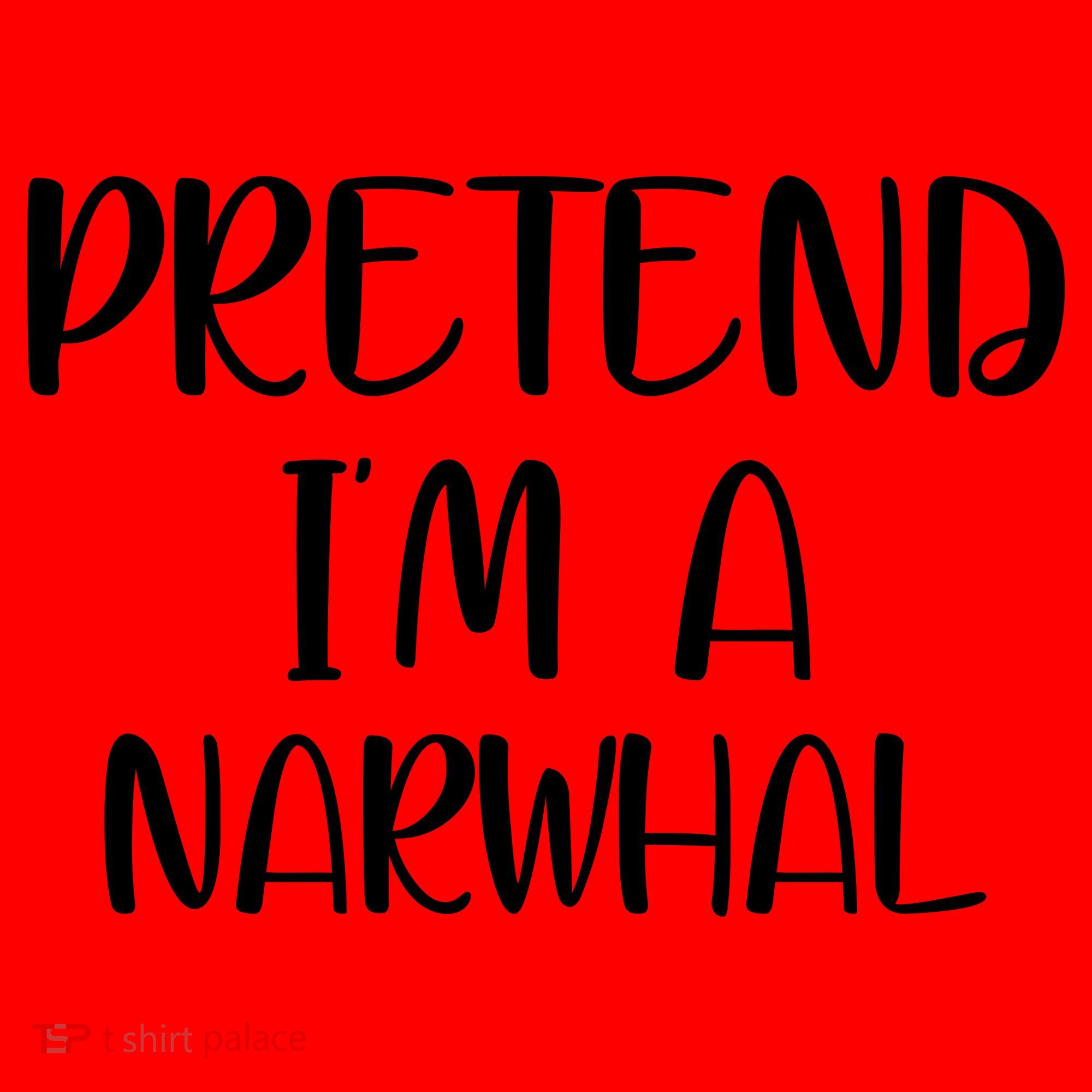 Pretend Im A Narwhal Santa Hat