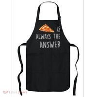 Pizza Is Always The Answer Funny Pizza Apron thumb 0