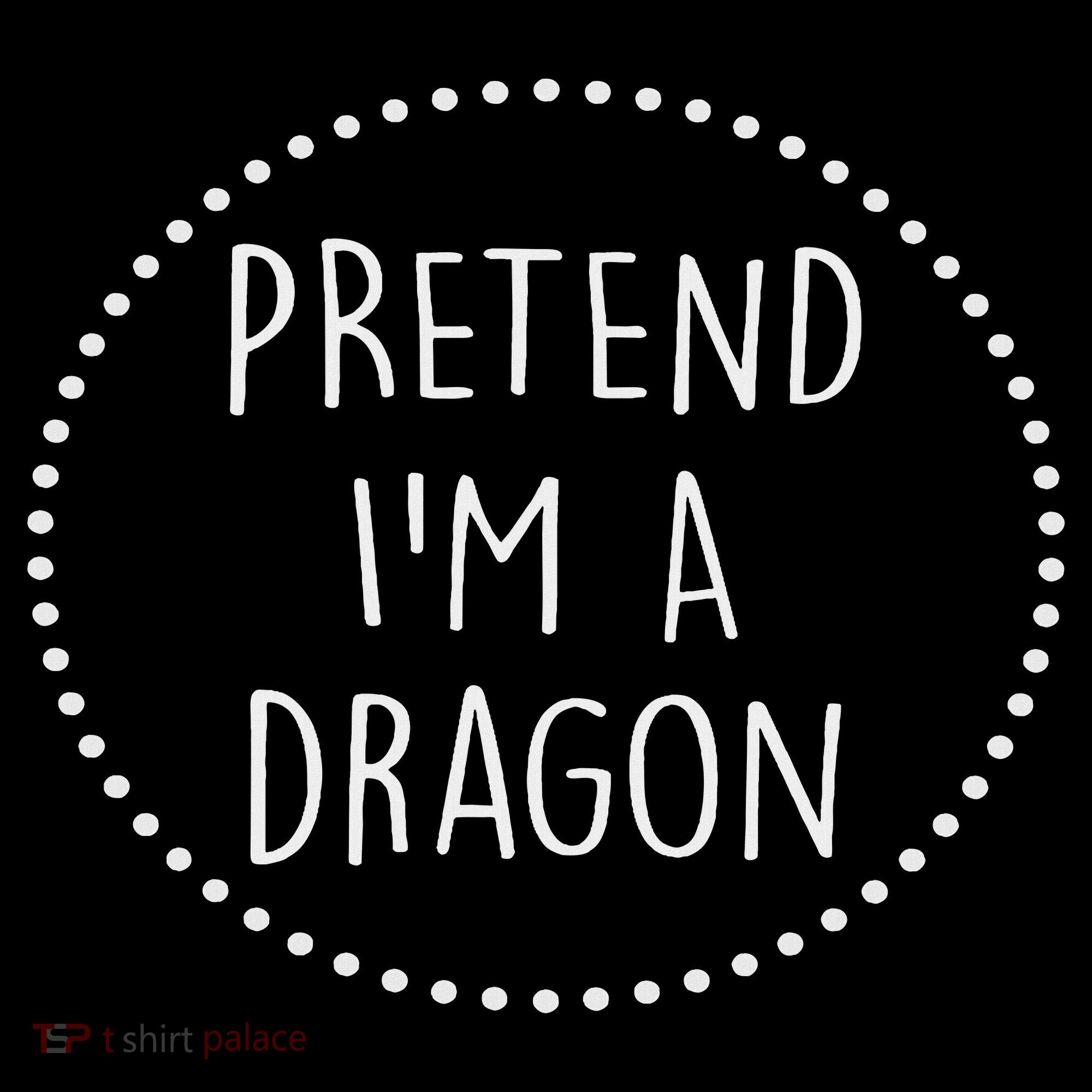 Pretend Im A Dragon Halloween Costume Women's Hoodie