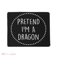 Pretend Im A Dragon Halloween Costume Mousepad thumb 0